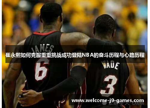 崔永熙如何克服重重挑战成功登陆NBA的奋斗历程与心路历程